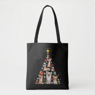 kerstboomcadeau voor chihuahua draagtas