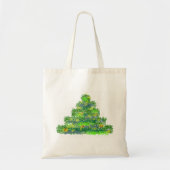 kerstboomcanvas tas (Voorkant)
