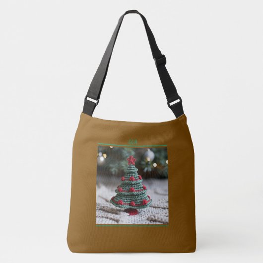 kerstboomCanvas tas (Voorkant)