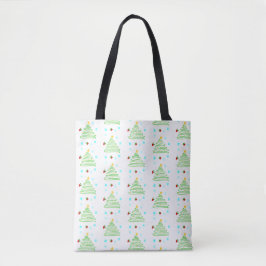 kerstboomcanvas tas