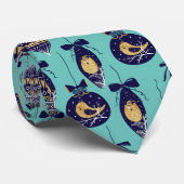 kerstboomdecorroeppatroon stropdas (Opgerold)