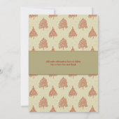 kerstboomfeestdag kaart (Achterkant)