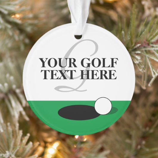 kerstboomfotoversiering cadeau voor golfspeler ornament (Boom)