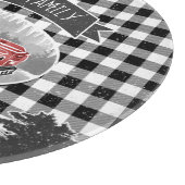  kerstboomgaard witte buffelplaat snijplank (Hoek)