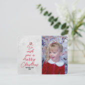 kerstboomgaarden Fotokaart Kaart (Staand voorkant)