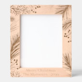 kerstboomhout gegraveerde lijstjes (Voorkant)