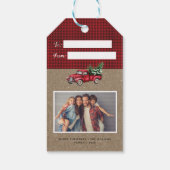  kerstboomkaars Boom 2 Fotocadeautje Label Cadeaulabel (Achterkant)