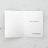 kerstboomkaart - Aanpassen Feestdagen Kaart (Binnen)