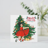  kerstboomkaart kaart (Staand voorkant)