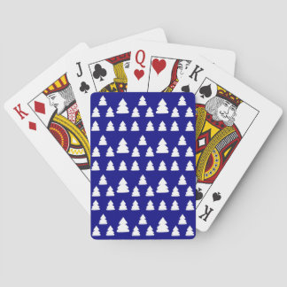 kerstboomkaartenset pokerkaarten