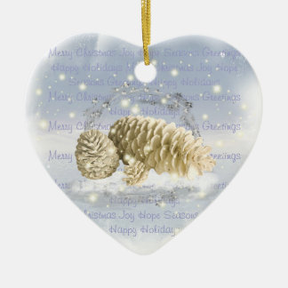 kerstboomkaneelschilderij keramisch ornament