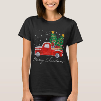 kerstboomkermis met de rode kerstboom S T-shirt