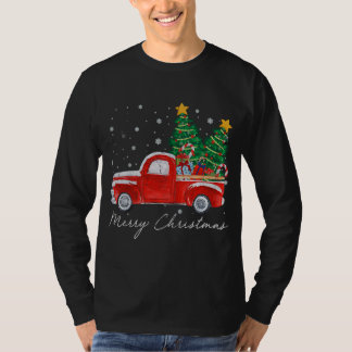kerstboomkermis met de rode kerstboom S T-shirt