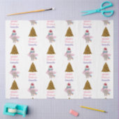 kerstboomkerstboom met kerstmis unicorn Santa Hat  Tissuepapier (Craft)