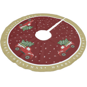 kerstboomkikkerkirt geborsteld polyest kerstboom rok