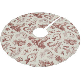 Kerstboomkleed met letter A hond Kerstvakantie Kerstboom Rok