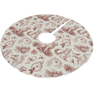 Kerstboomkleed met letter A hond Kerstvakantie Kerstboom Rok