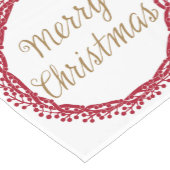 kerstboomklep korte tafelloper (Hoek)