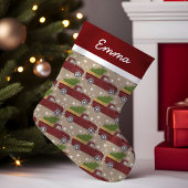 kerstboomkor met Red Truck Kleine Kerstsok