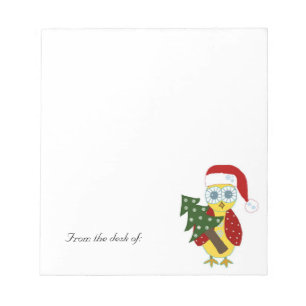 kerstboomkor - Van de bureau van... Notitieblok