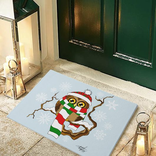 kerstboomkorren deurmat