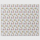 kerstboomkoulagpapier cadeaupapier (Vlak)