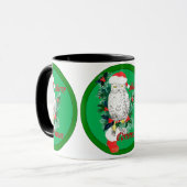 kerstboomkous en Holly Designed for and Mok (Voorkant links)