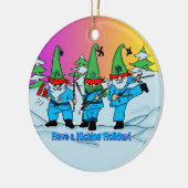 kerstboomkunst Elves Ornament (Links)
