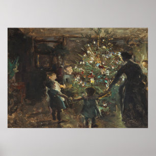 kerstboomkunst poster