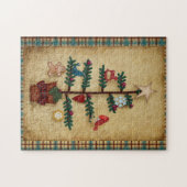 kerstboomkunst | Primaire stijl Legpuzzel (Horizontaal)