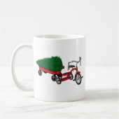 kerstboomlevering koffiemok (Links)