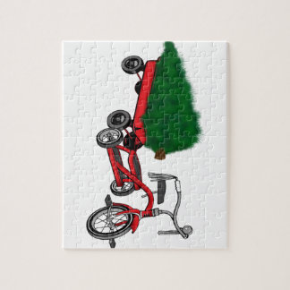 kerstboomlevering legpuzzel