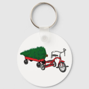 kerstboomlevering sleutelhanger