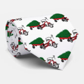 kerstboomlevering stropdas (Opgerold)