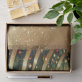 Kerstboomlinten Vakantiecellenpapier Tissuepapier (Geschenk)