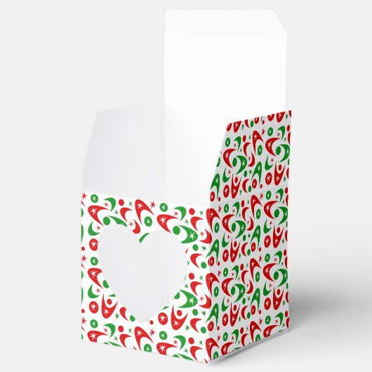 Kerstboommerangs Bedankdoosjes (Geopend)