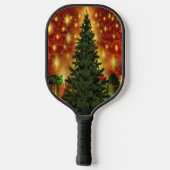 kerstboommuur pickleball paddle (Achterkant)
