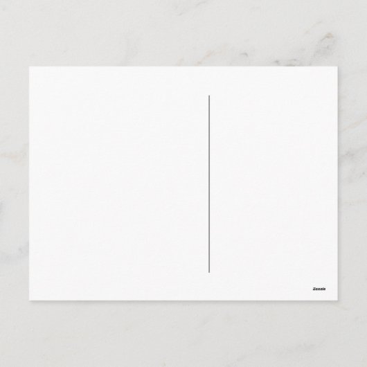 Kerstboomnest ~ Briefkaart (Achterkant)