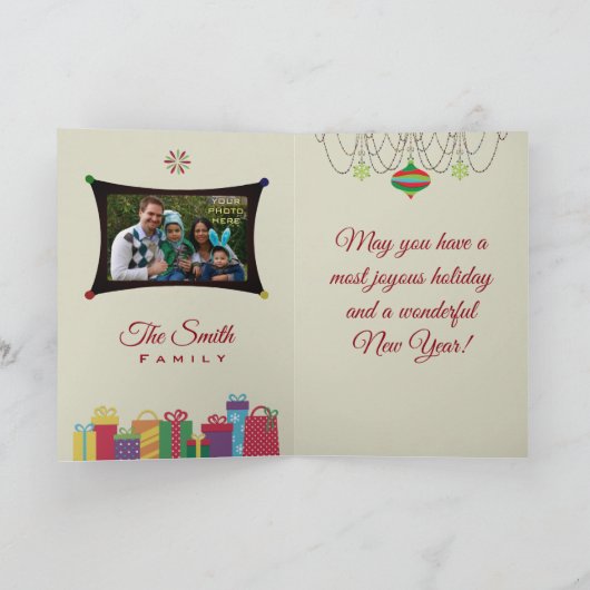 Kerstboomnesten - (Meer opties) -kaarten Feestdagen Kaart (Binnen)