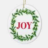 Kerstboomornament Keramisch Ornament (Links)