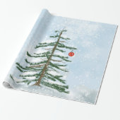 kerstboompapier cadeaupapier (Uitgerold)