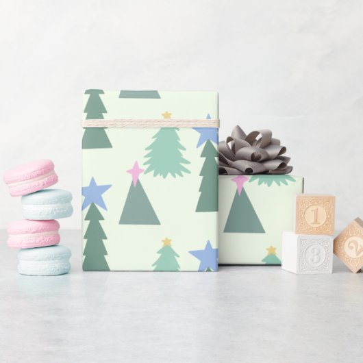 kerstboompapier cadeaupapier (Baby Shower)