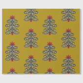 kerstboompapier cadeaupapier (Vlak)