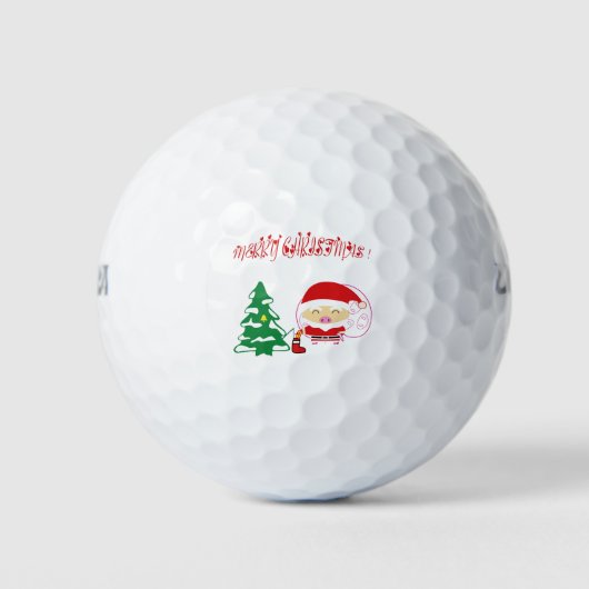 kerstboompapier golfballen (Voorkant)