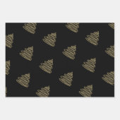 kerstboompapier met drievoudig ompakken inpakpapier vel (Voorkant 2)