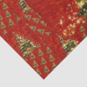 kerstboompapier, met mousserend kerstboompapier tissuepapier (Detail)
