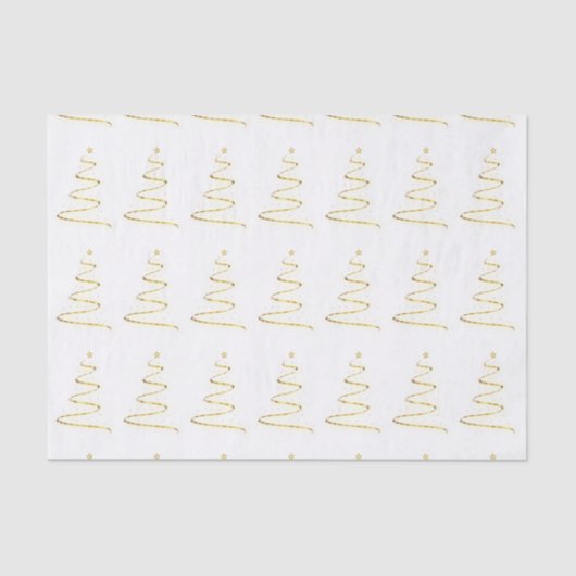 kerstboompapier tissuepapier (Voorkant)