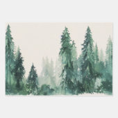 kerstboompapier van de kerstman inpakpapier vel (Voorkant 2)