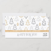 Kerstboompatroon Aangepaste zakelijke Logo (Voorkant)