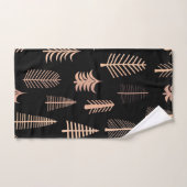 kerstboompatroon bad handdoek (Handdoek)